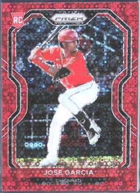 Jose Garcia [Red Donut Circles Prizm] #74