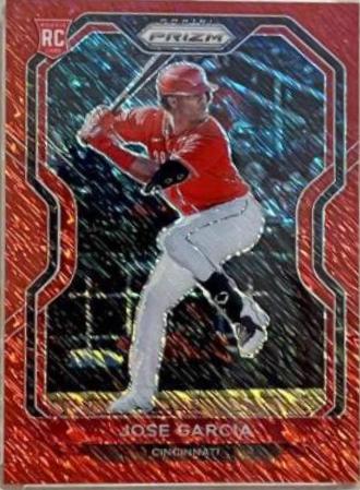 Jose Garcia [Red Shimmer Prizm] #74