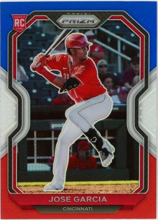 Jose Garcia [Red, White, and Blue Prizm] #74