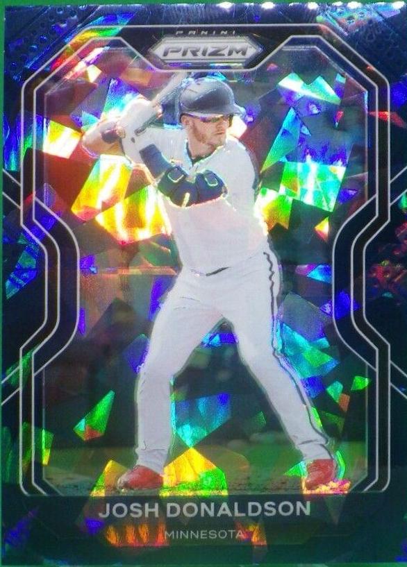 Josh Donaldson [Navy Blue Cracked Ice Prizm] #201