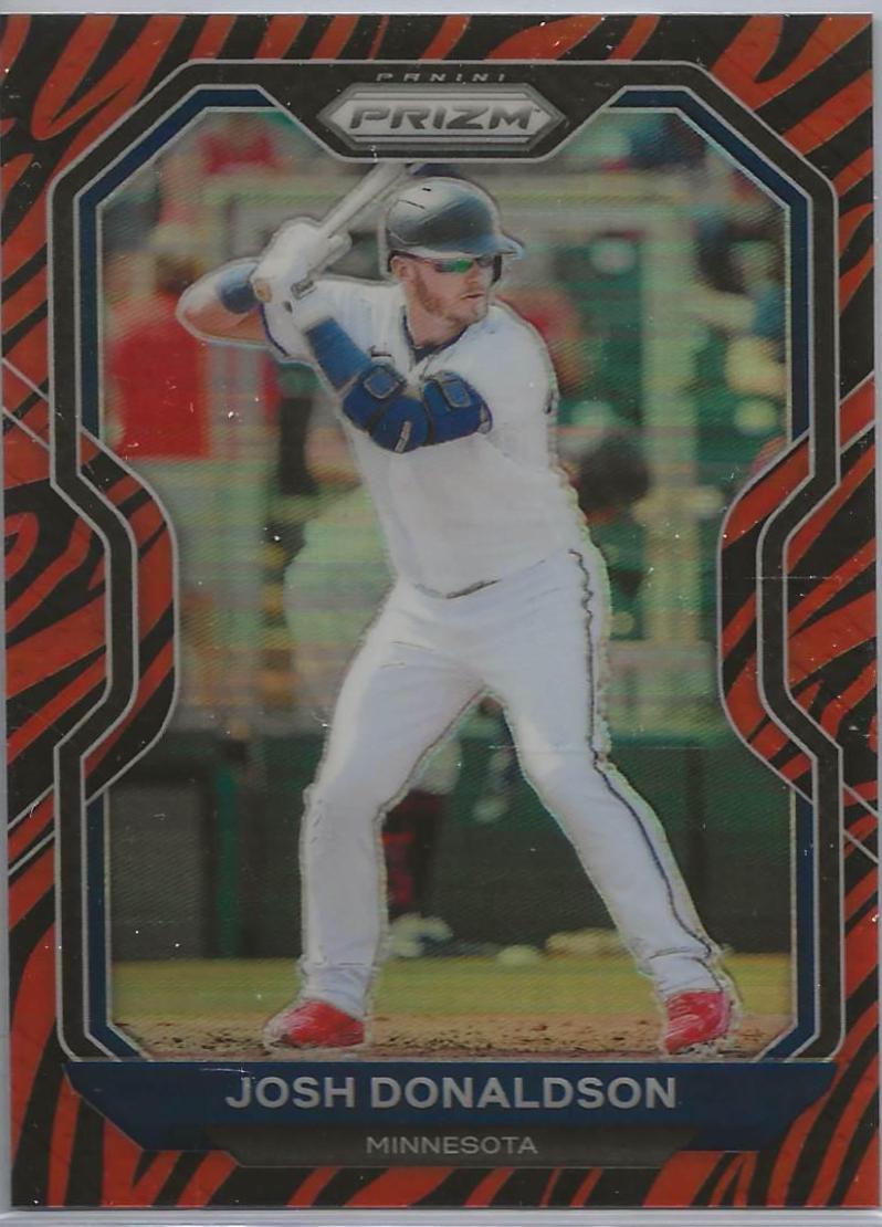 Josh Donaldson [Tiger Stripes Prizm] #201