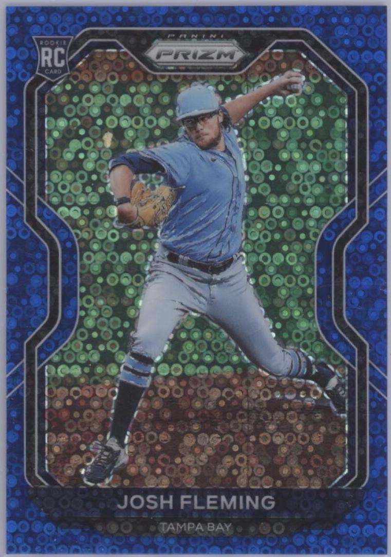 Josh Fleming [Blue Donut Circles Prizm] #108