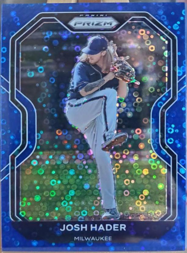 Josh Hader [Blue Donut Circles Prizm] #162