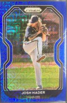 Josh Hader [Blue Mojo Prizm] #162