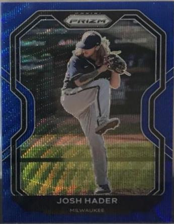 Josh Hader [Blue Wave Prizm] #162