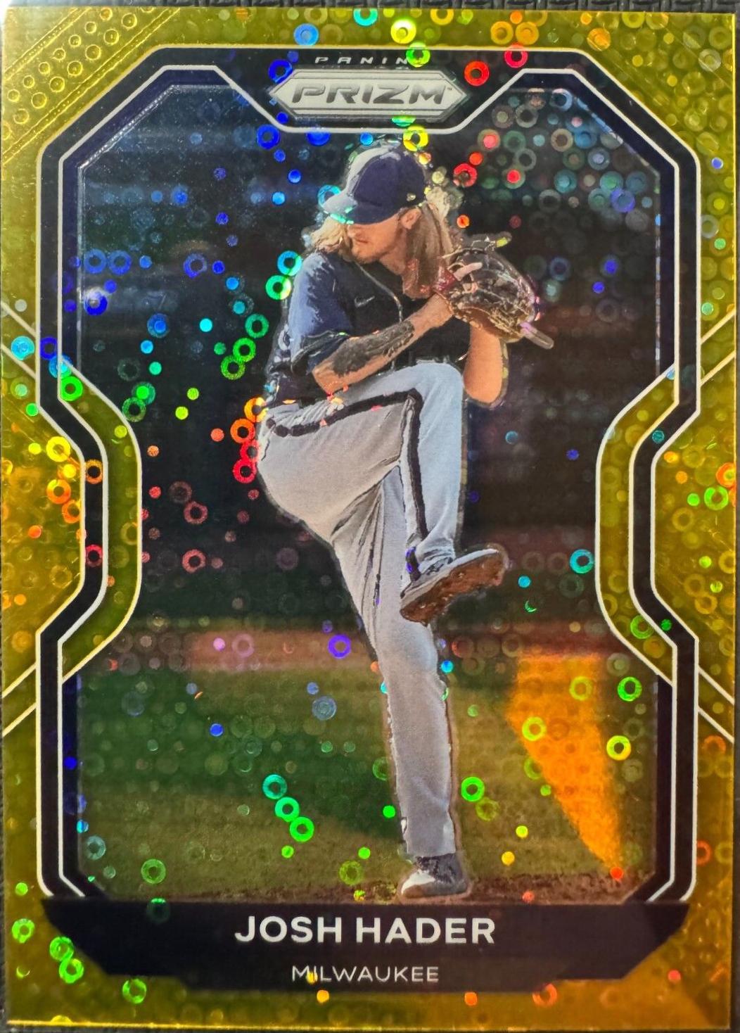 Josh Hader [Gold Donut Circles Prizm] #162