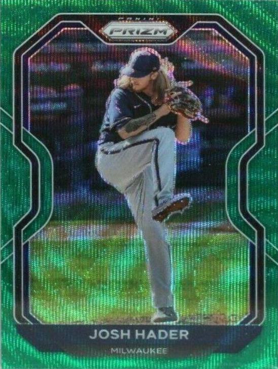 Josh Hader [Green Wave Prizm] #162