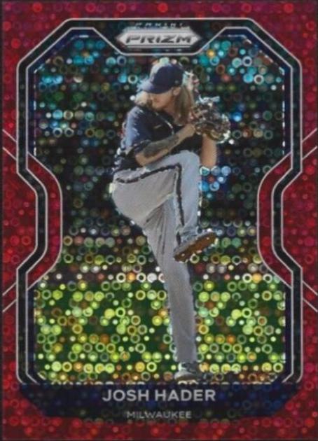 Josh Hader [Red Donut Circles Prizm] #162