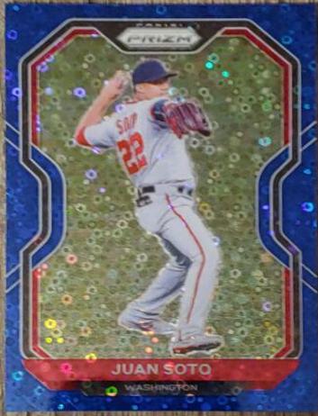 Juan Soto [Blue Donut Circles Prizm] #203