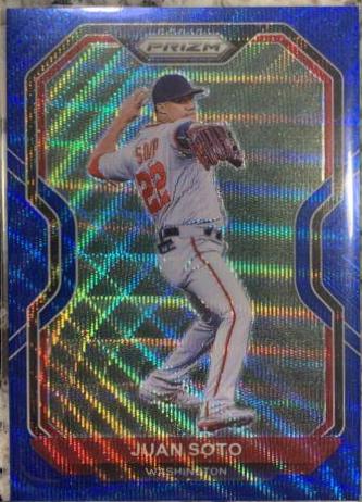 Juan Soto [Blue Wave Prizm] #203