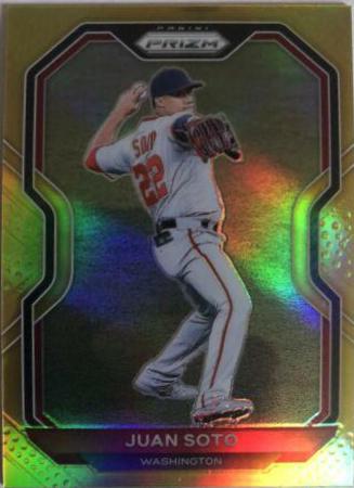Juan Soto [Gold Prizm] #203