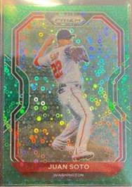Juan Soto [Green Donut Circles Prizm] #203