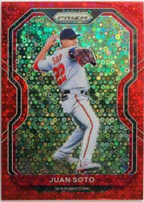 Juan Soto [Red Donut Circles Prizm] #203