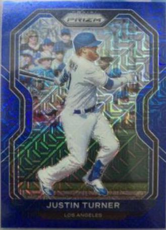 Justin Turner [Blue Mojo Prizm] #5