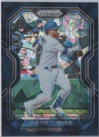 Justin Turner [Navy Blue Cracked Ice Prizm] #5