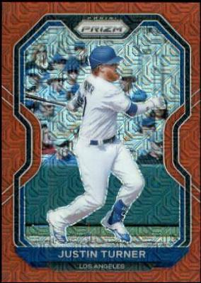 Justin Turner [Red Mojo Prizm] #5