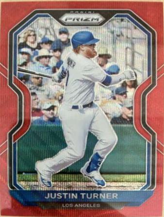 Justin Turner [Red Wave Prizm] #5