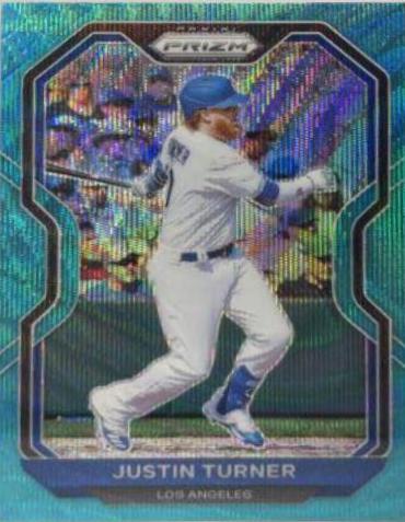 Justin Turner [Teal Wave Prizm] #5