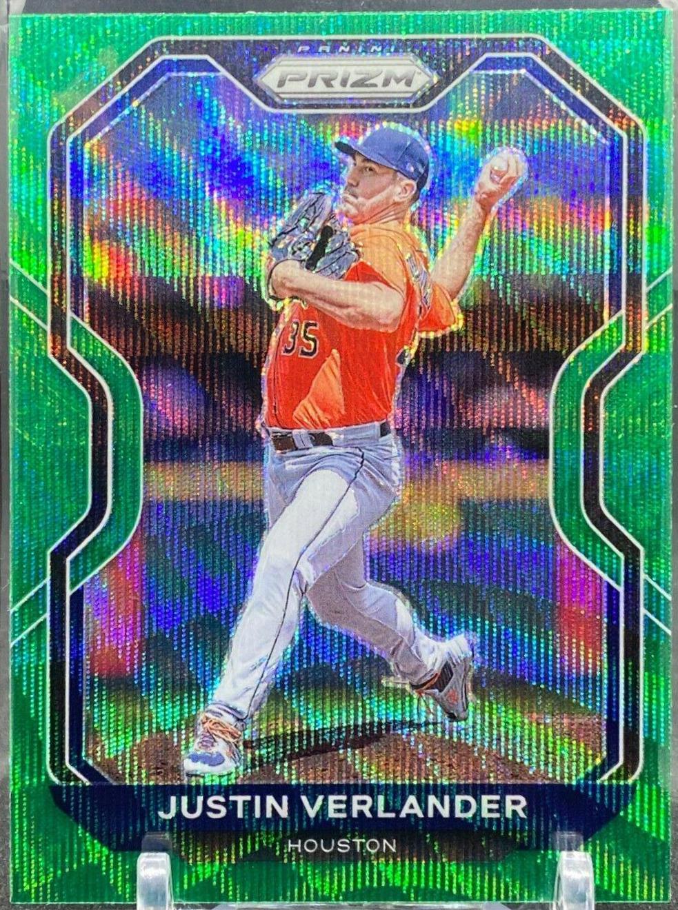 Justin Verlander [Green Wave Prizm] #36