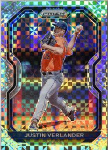 Justin Verlander [Power Plaid Prizm] #36
