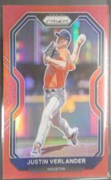 Justin Verlander [Red Prizm] #36