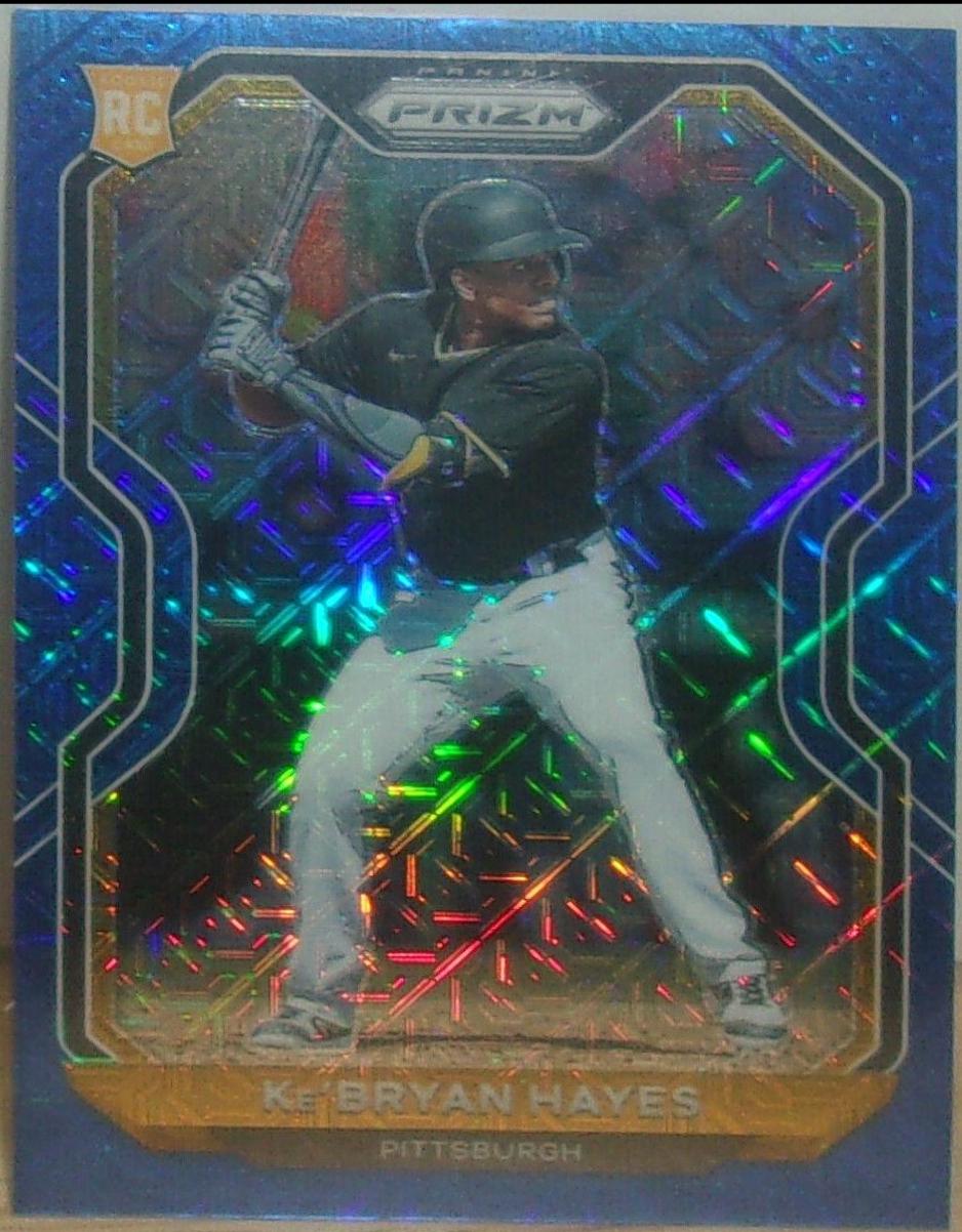 Ke'Bryan Hayes [Blue Mojo Prizm] #113