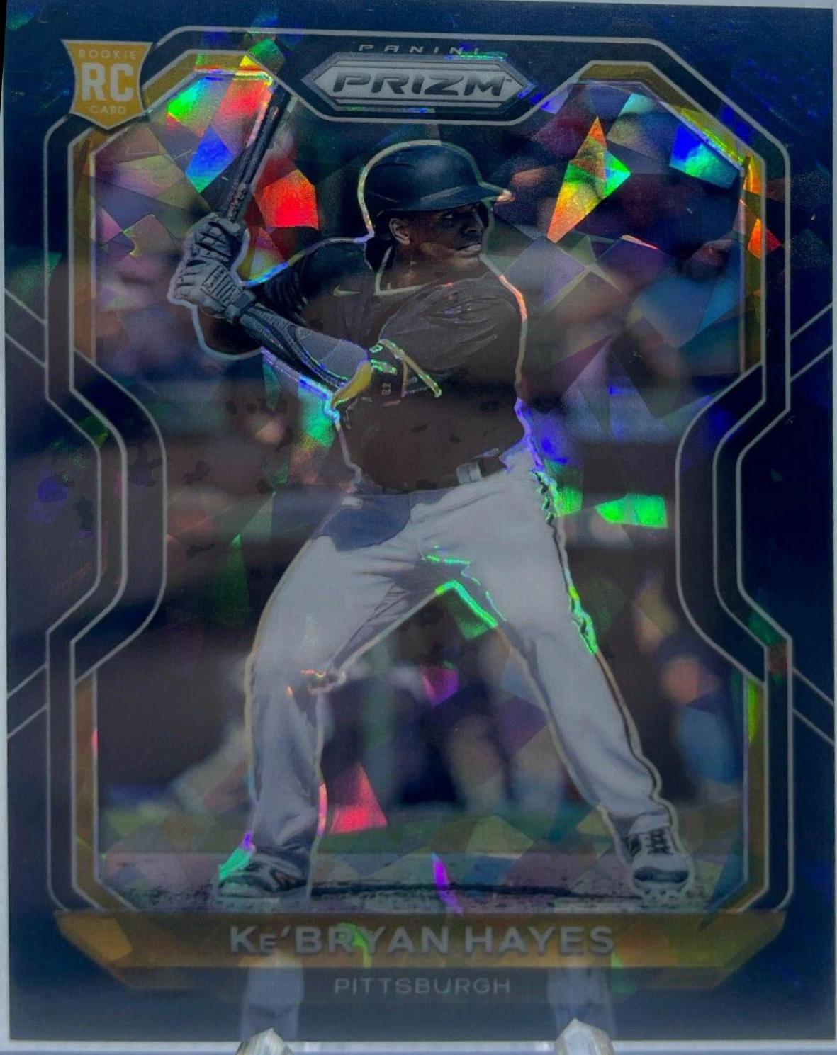 Ke'Bryan Hayes [Navy Blue Cracked Ice Prizm] #113