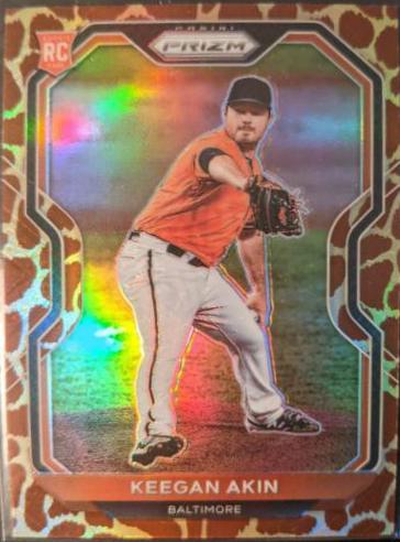 Keegan Akin [Giraffe Prizm] #14