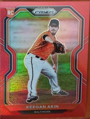 Keegan Akin [Red Prizm] #14