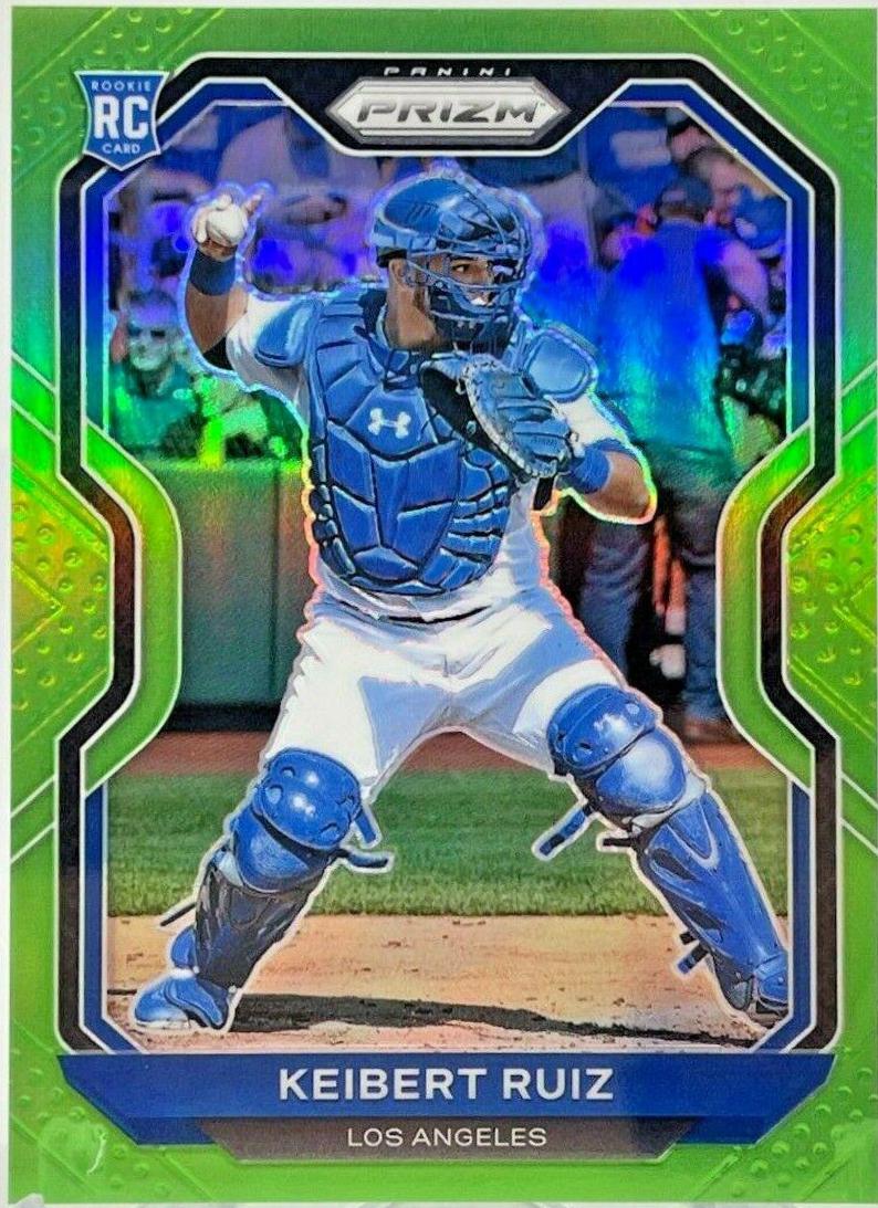 Keibert Ruiz [Lime Green Prizm] #87