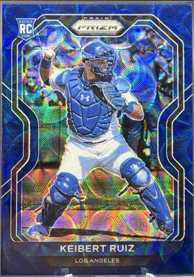 Keibert Ruiz [Navy Blue Kaleidoscope Prizm] #87