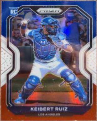 Keibert Ruiz [Red, White, and Blue Prizm] #87
