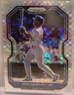 Ken Griffey Jr. [Power Plaid Prizm] #19