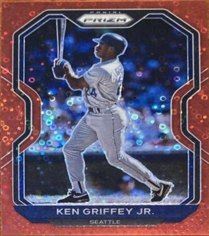 Ken Griffey Jr. [Red Donut Circles Prizm] #19