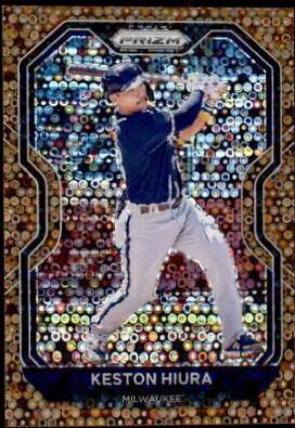 Keston Hiura [Bronze Donut Circles Prizm] #202