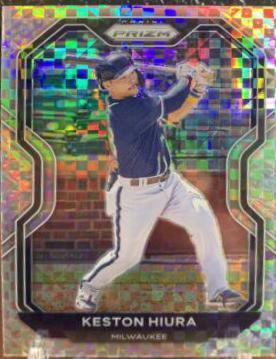 Keston Hiura [Power Plaid Prizm] #202