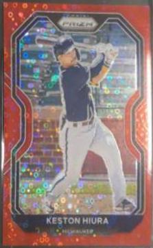 Keston Hiura [Red Prizm] #202