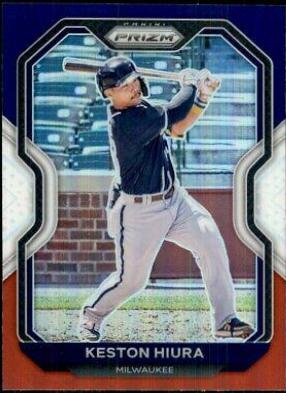Keston Hiura [Red, White, and Blue Prizm] #202