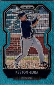 Keston Hiura [Teal Wave Prizm] #202