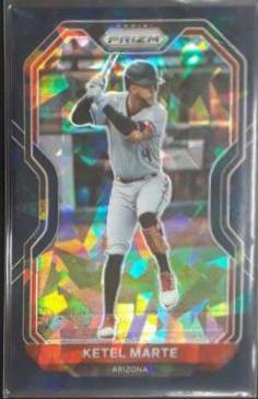 Ketel Marte [Navy Blue Cracked Ice Prizm] #41