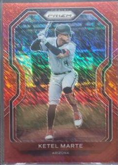 Ketel Marte [Red Shimmer Prizm] #41
