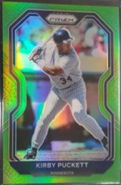 Kirby Puckett [Lime Green Prizm] #228