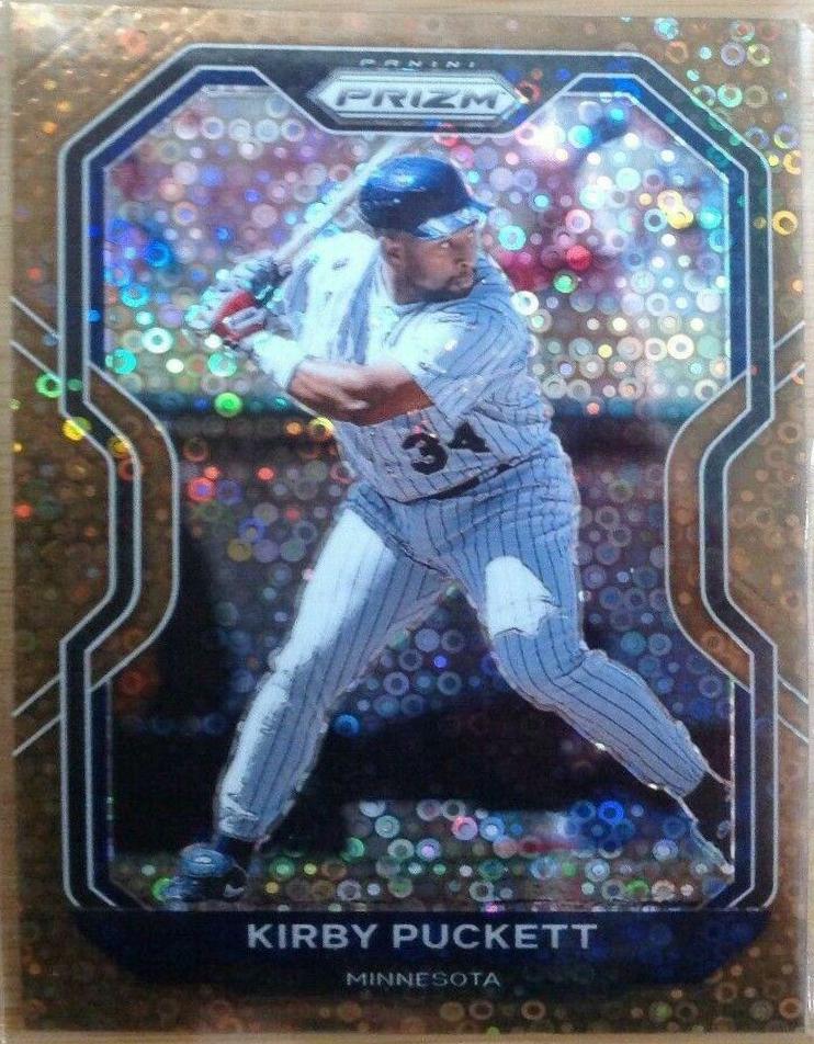 Kirby Puckett [Neon Orange Prizm] #228