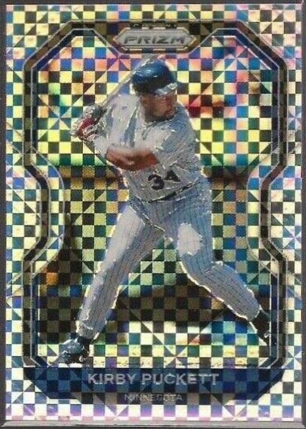 Kirby Puckett [Power Plaid Prizm] #228