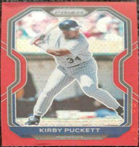 Kirby Puckett [Red Donut Circles Prizm] #228