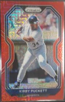 Kirby Puckett [Red Mojo Prizm] #228