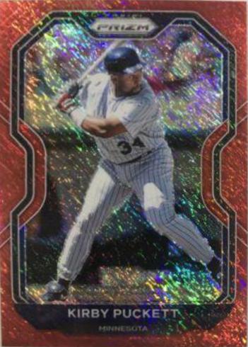 Kirby Puckett [Red Shimmer Prizm] #228