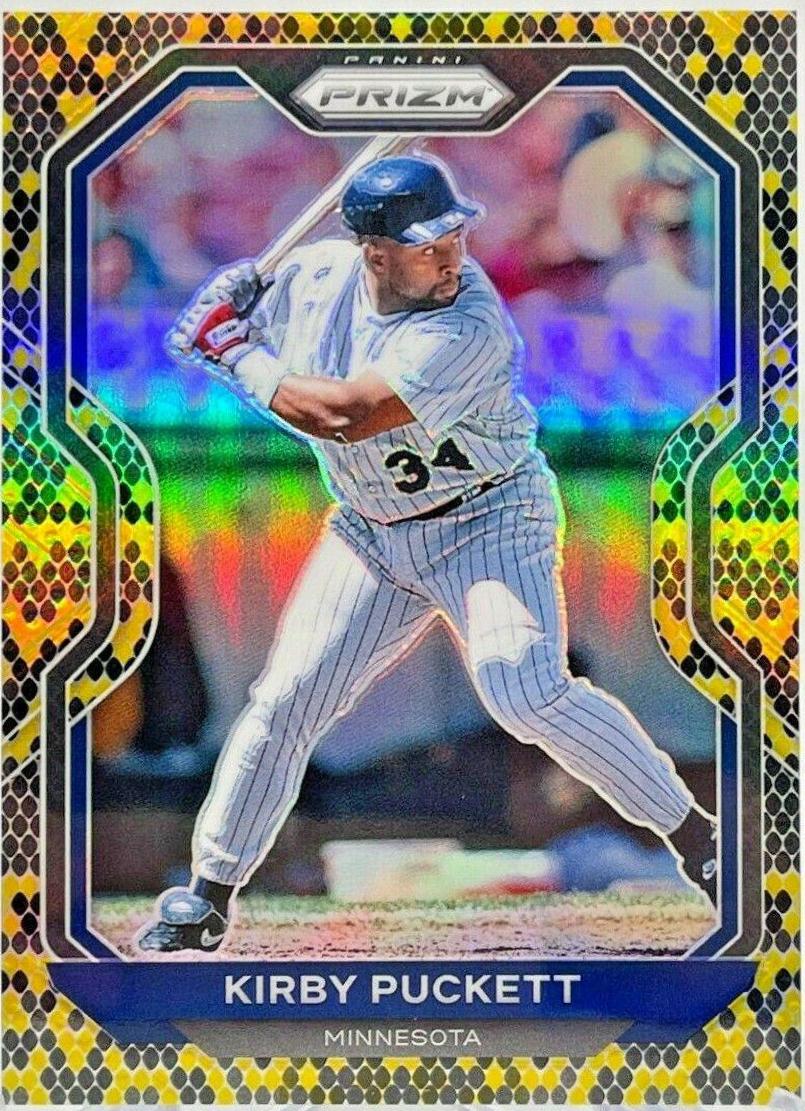 Kirby Puckett [Snake Skin Prizm] #228