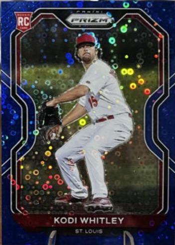Kodi Whitley [Blue Donut Circles Prizm] #104