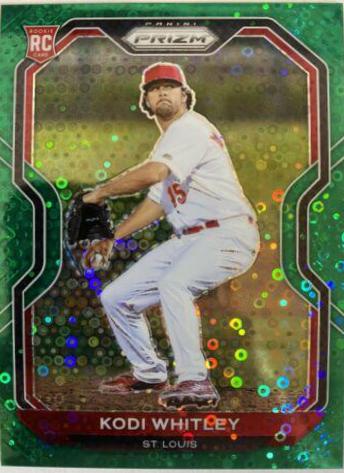 Kodi Whitley [Green Donut Circles Prizm] #104